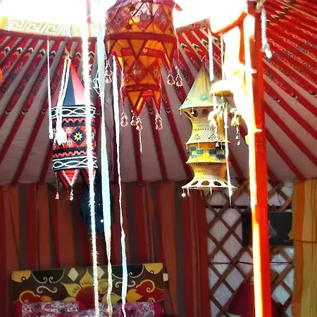 Campo de lujo Yourte-kota-etretat *