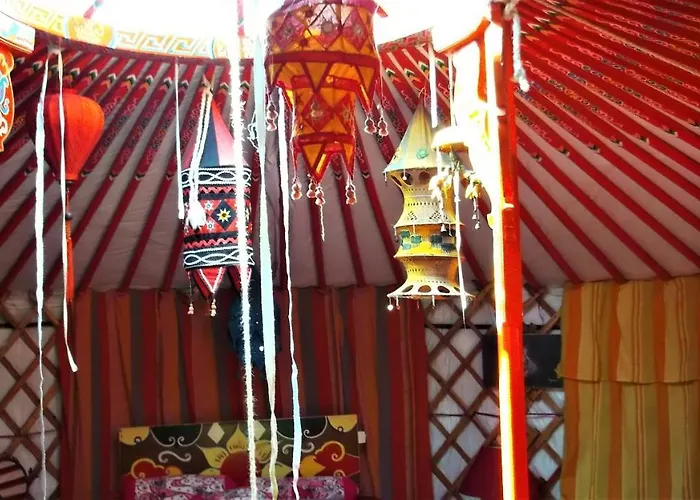 Lüks kamp alanı Yourte-kota-etretat *